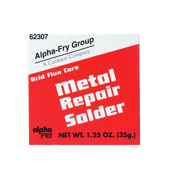 Alpha Metals Alpha Fry 1.25 oz Metal Repair Solder Tin/Lead 1 pc 62307 - main